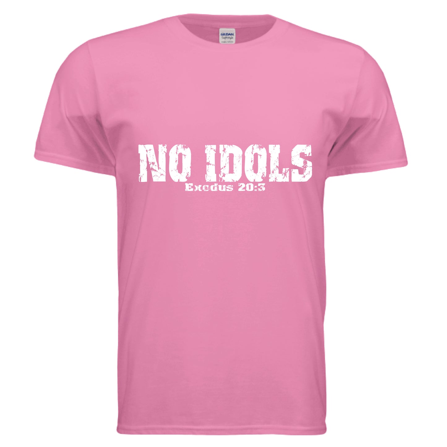 No Idols Exodus 20:3 Faith T-Shirt (Brandon Lake Inspired) AZALEA Salvation Clothing and Accessories Apparel