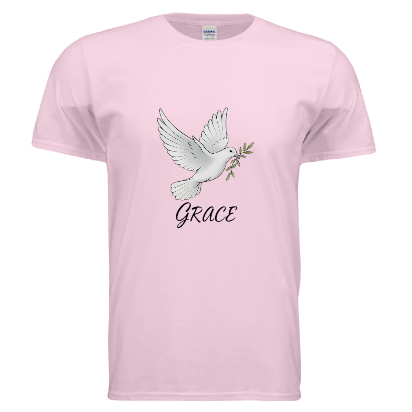 Grace Faith T-Shirt Light Pink Salvation Clothing and Accessories