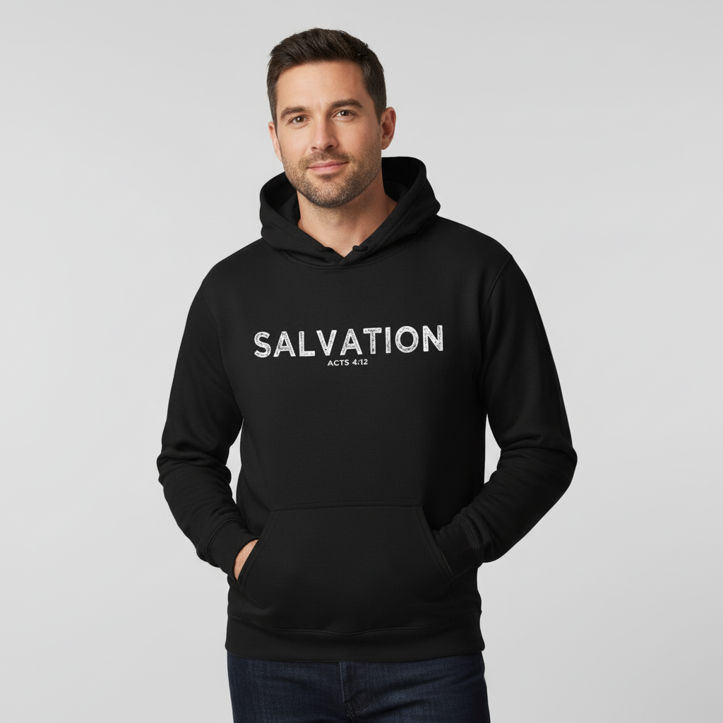 Salvation Acts 4:12-Hoodie Salvation Clothing and Accessories Apparel