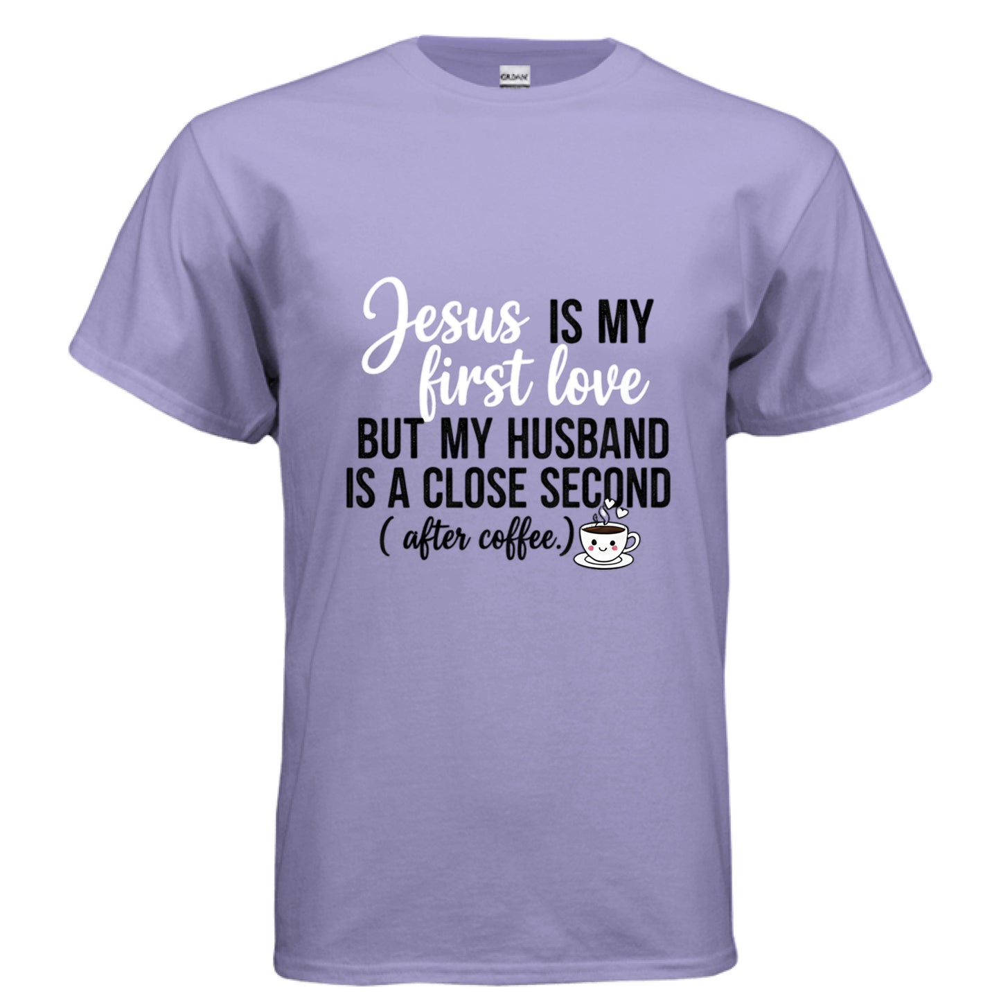 Jesus is my first Love Faith T-Shirt VIOLET Salvation Clothing and Accessories Apparel