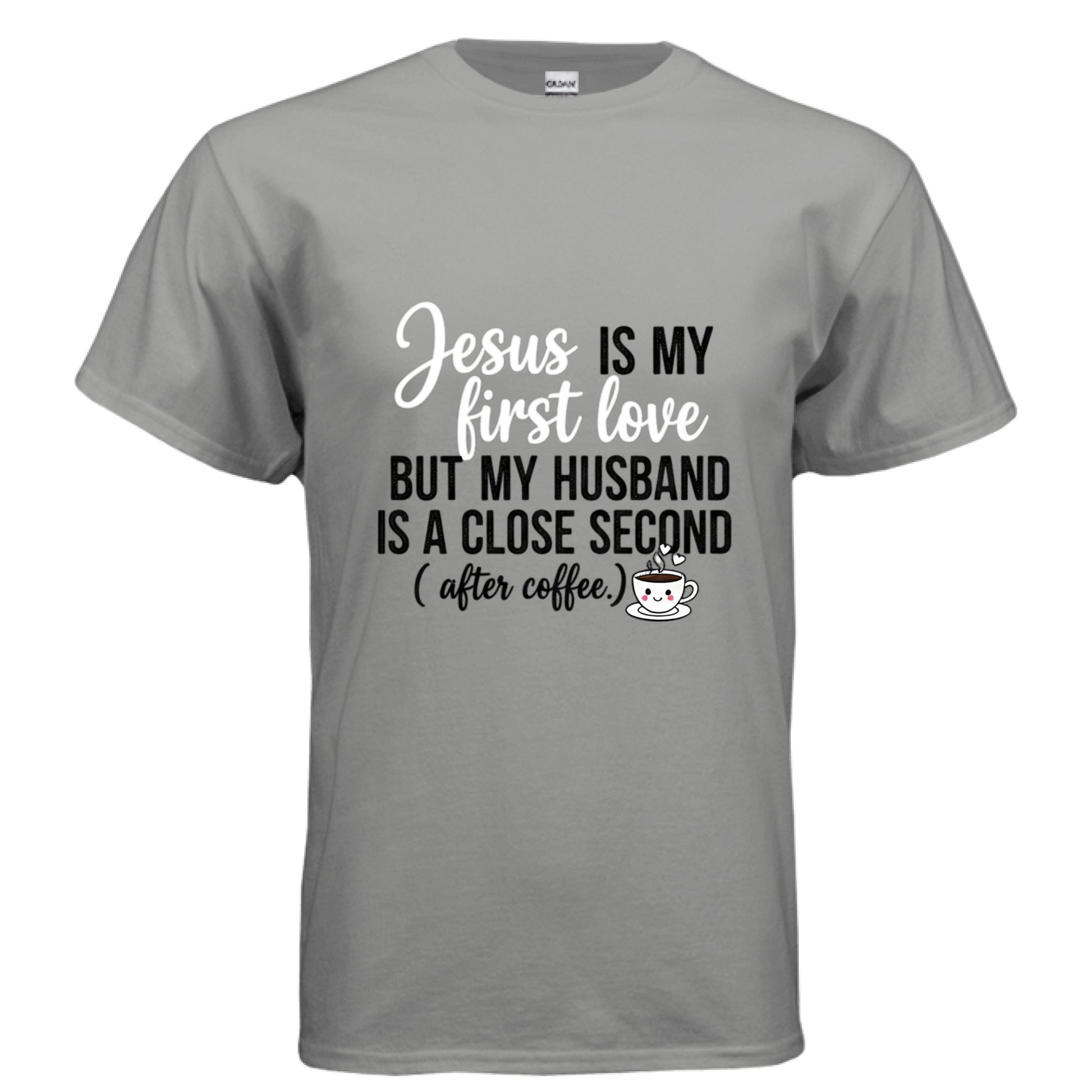 Jesus is my first Love Faith T-Shirt GRAVEL Salvation Clothing and Accessories Apparel