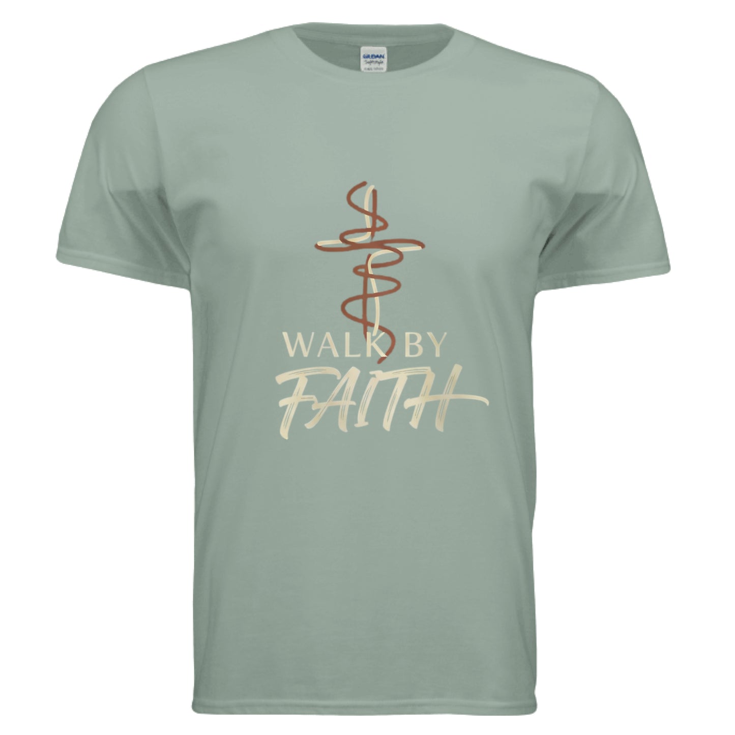 Walk by Faith Faith T-Shirt Sage Salvation Clothing and Accessories Apparel