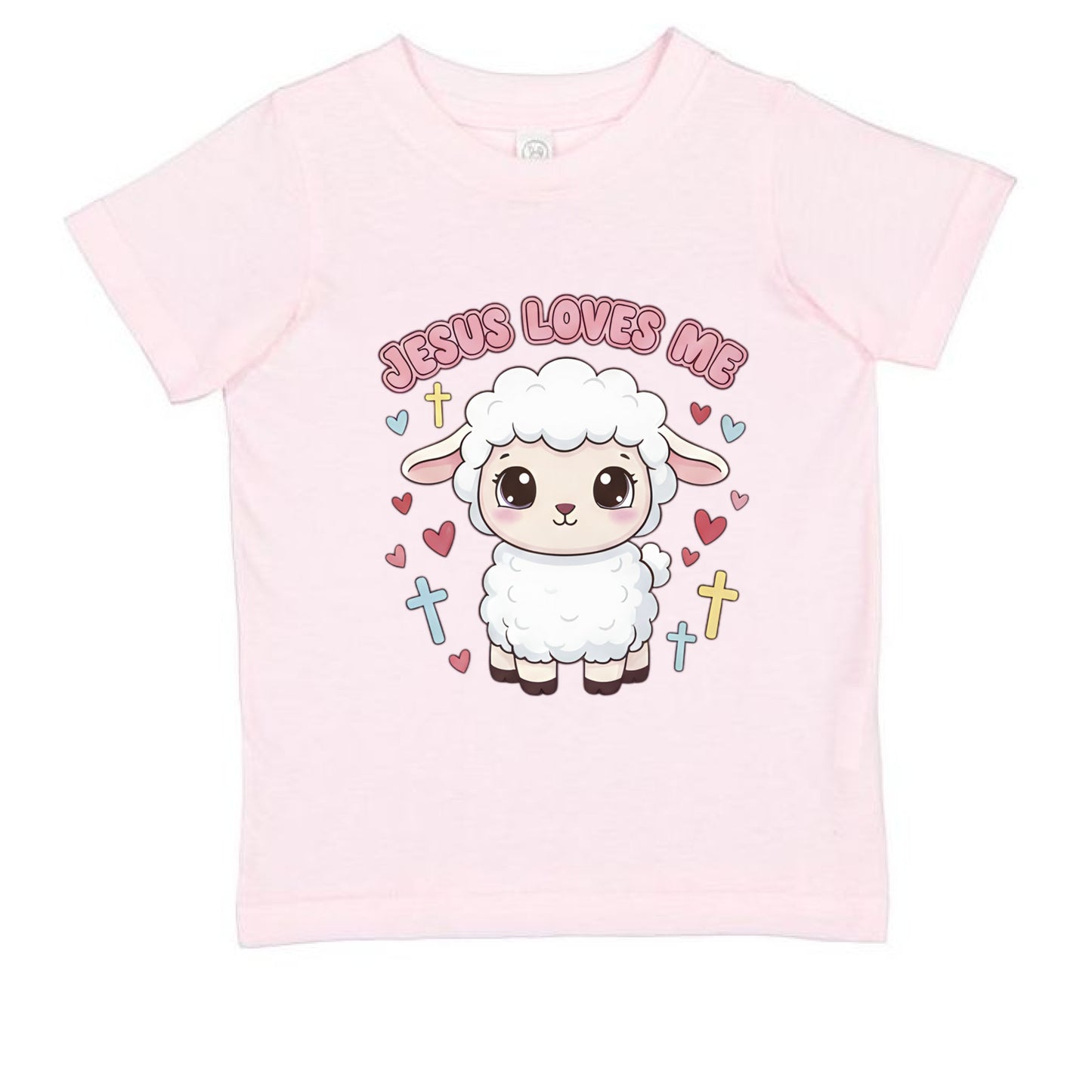 Jesus Loves Me Toddler Faith T-Shirt BALLERINA Salvation Clothing and Accessories Apparel