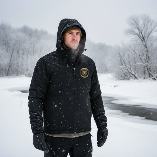 Lion of Judah Faith Hooded Soft Shell Jacket Salvation Clothing and Accessories Apparel