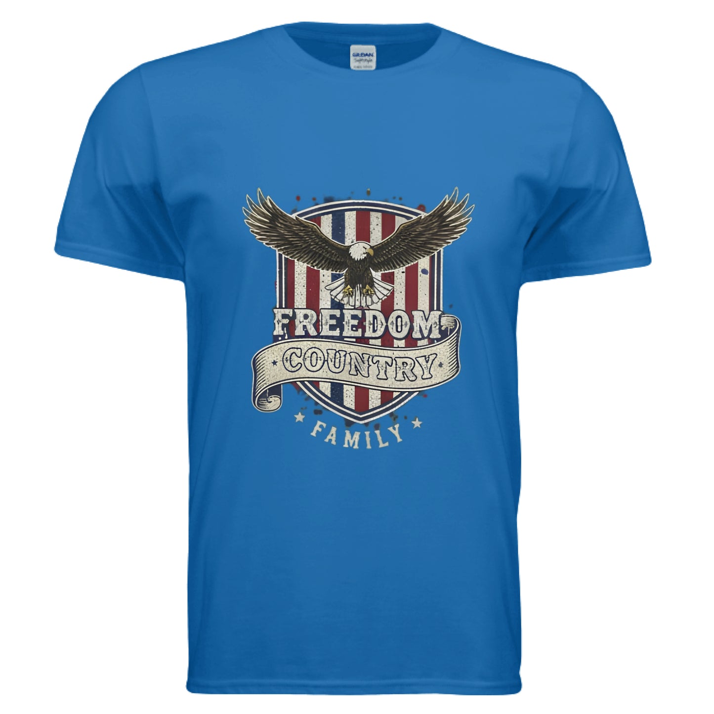 Freedom Country Family Patriot T-Shirt ROYAL Salvation Clothing and Accessories Apparel