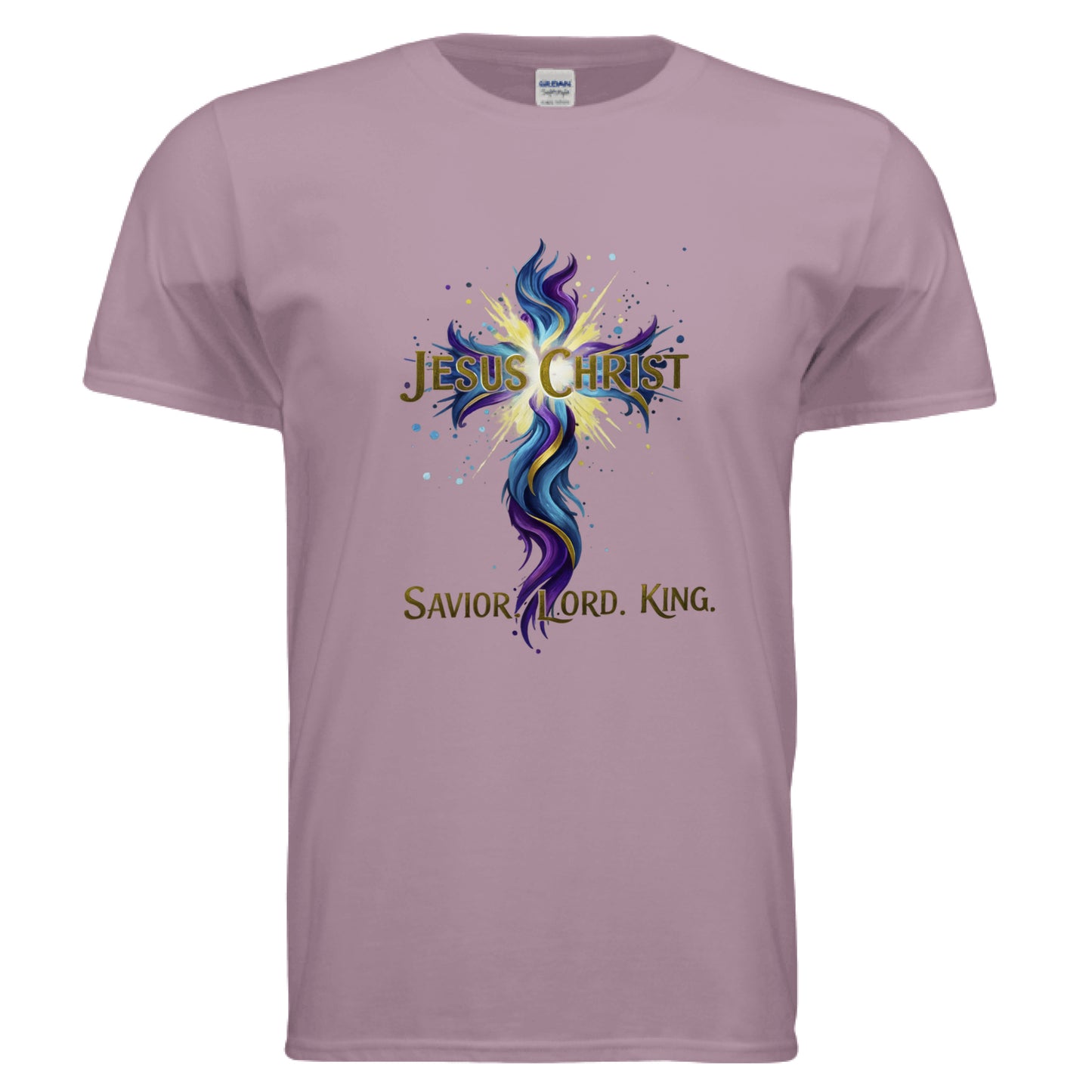 Jesus Christ Savior Lord King Faith T-Shirt Paragon Salvation Clothing and Accessories Apparel