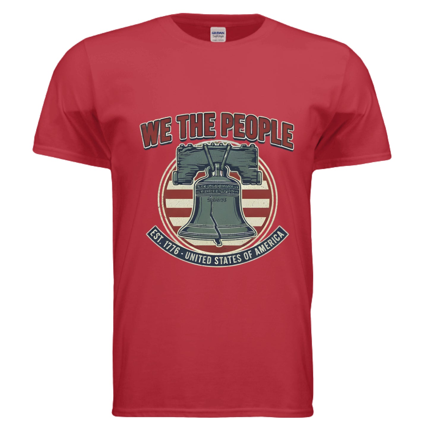 We the People Liberty Patriot T-Shirt RED Salvation Clothing and Accessories Apparel