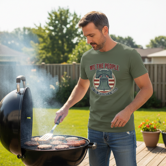 We the People Liberty Patriot T-Shirt Salvation Clothing and Accessories Apparel